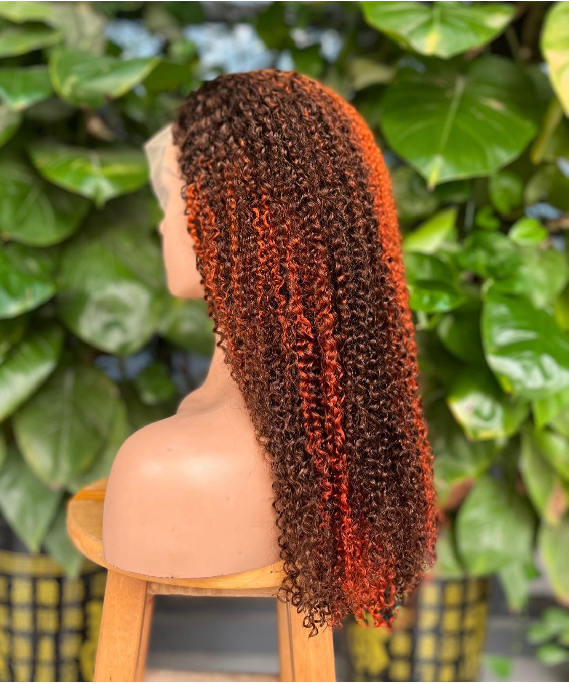 Sunset Glow Curly Lace