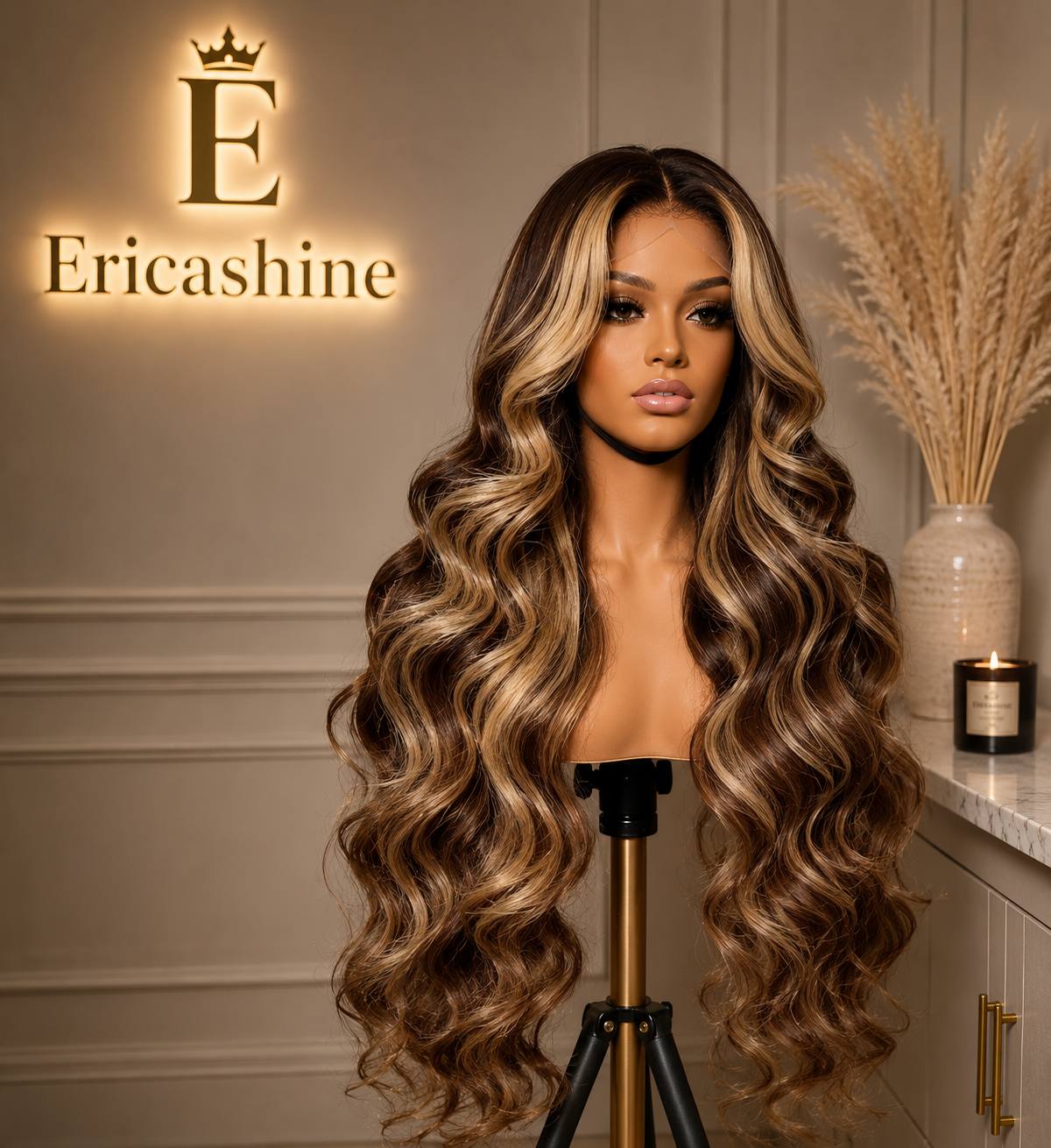 13x6 Highlight HD Lace Frontal Wigs For Women Brazilian Body Wave Human Hair Wig Pre Plucked 13x4 Honey Blonde Lace Front Wig