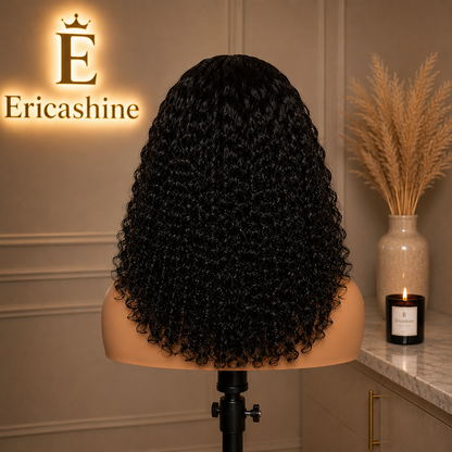 Nia HD Kinky Curly Human Hair Wig | 13x6 Glueless Lace Front | EricaShine