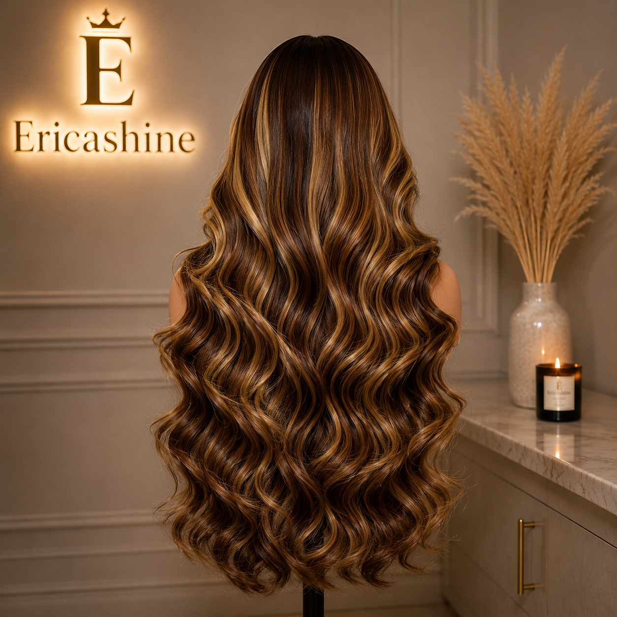 Luxe Honey Balayage Body Wave HD Lace Wig | EricaShine